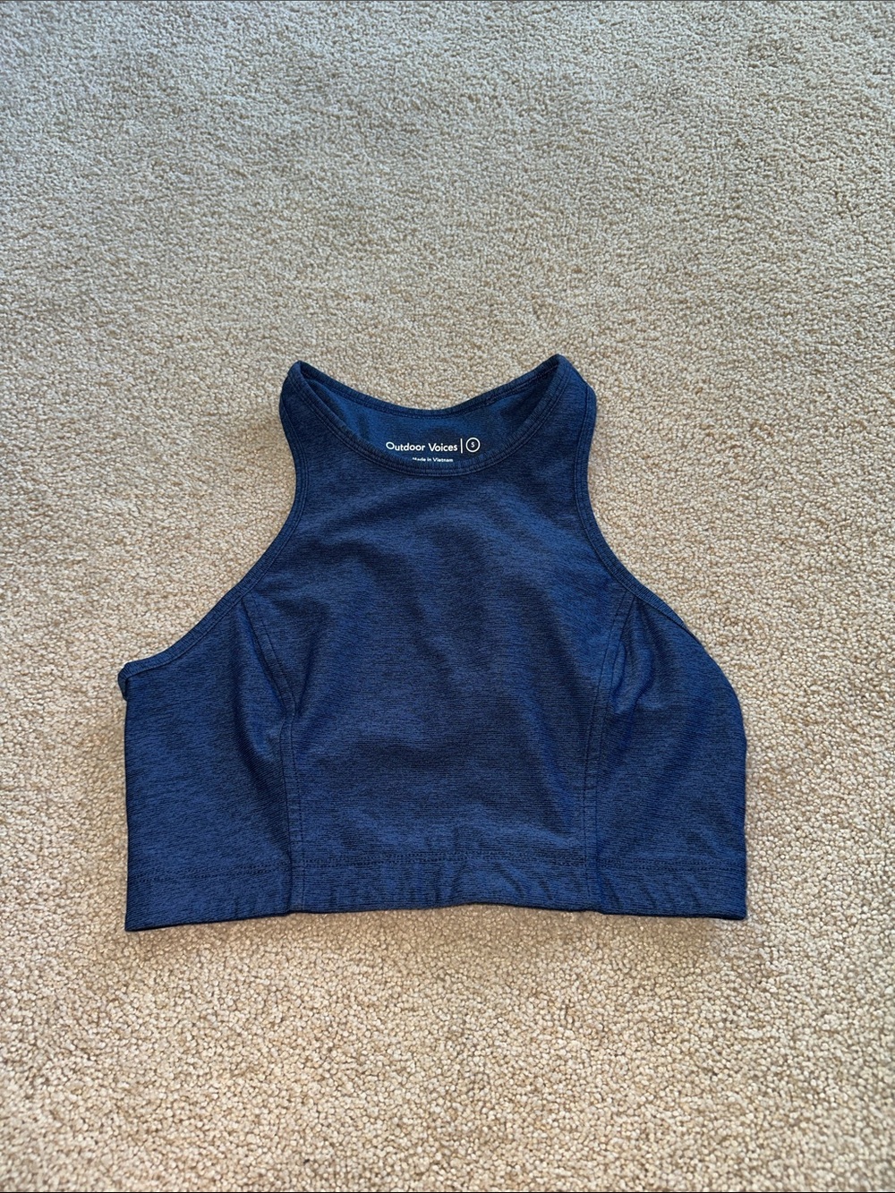 Outdoor voices cropped bra top